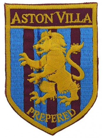 ASTON VILLA FOOTBALL CLUB SOCCER EMBROIDERED PATCH #04